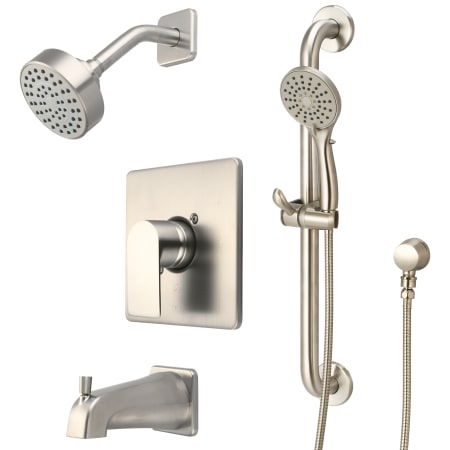 A large image of the Olympia Faucets TD-23910-ADA PVD Brushed Nickel
