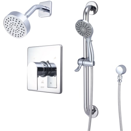 A large image of the Olympia Faucets TD-23912-ADA Polished Chrome