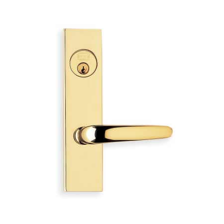 A large image of the Omnia 4762N Polished Brass