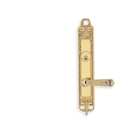 A large image of the Omnia 54229L Polished Brass