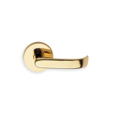 A large image of the Omnia 2560F Polished Brass