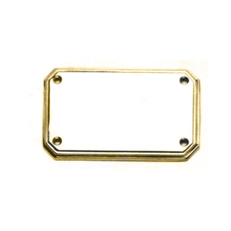 A large image of the Omnia 8014/N Polished Brass