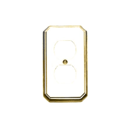 A large image of the Omnia 8014/R Polished Brass