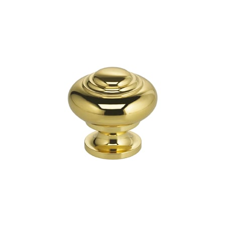 A large image of the Omnia 9102/30 Polished Brass