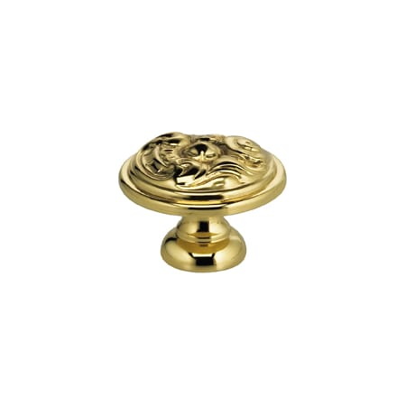 A large image of the Omnia 9120/30 Polished Brass