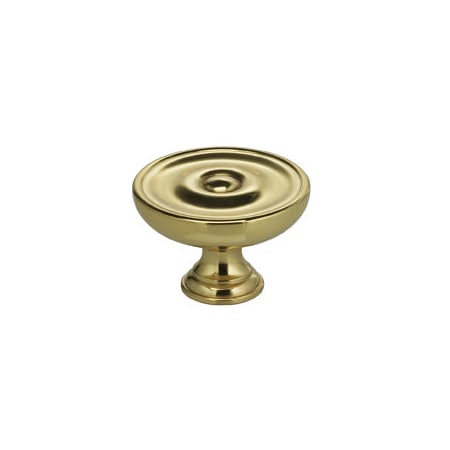 A large image of the Omnia 9136/40 Polished Brass