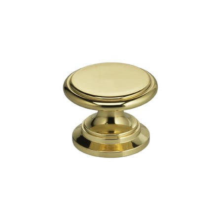 A large image of the Omnia 9160/40 Polished Brass