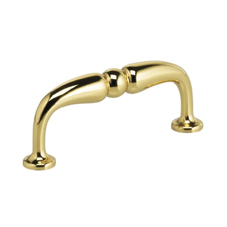 A large image of the Omnia 9431-76 Polished Brass