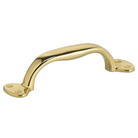 A large image of the Omnia 9451/96 Polished Brass