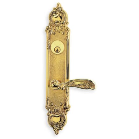A large image of the Omnia D52233A Polished Brass