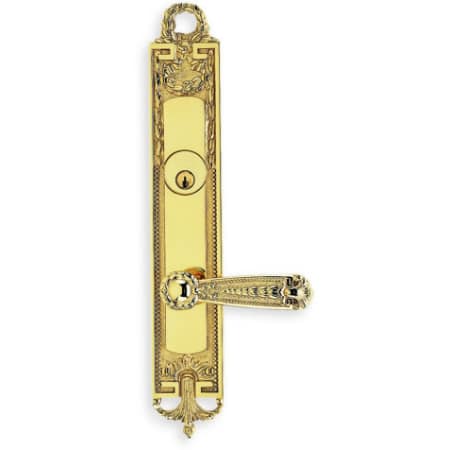A large image of the Omnia D54229A Polished Brass