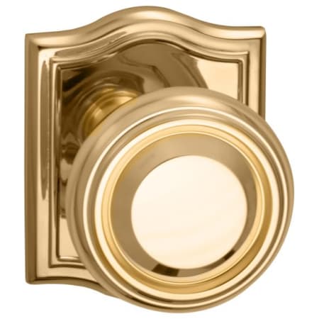 A large image of the Omnia 565ARSD Lacquered Polished Brass