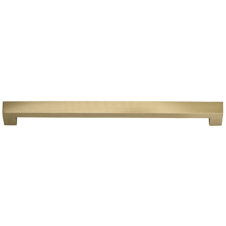A large image of the Omnia 9025P/305 Satin Brass