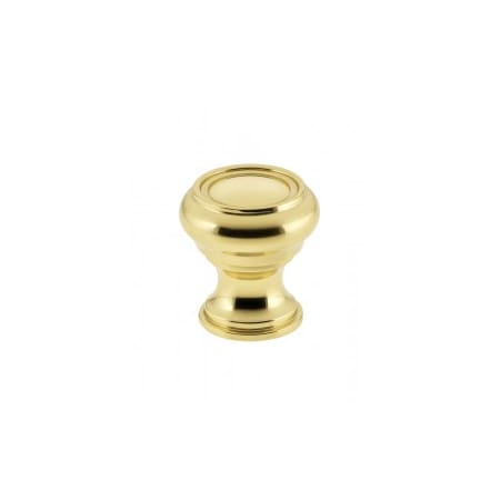 A large image of the Omnia 9045/25 Polished Brass