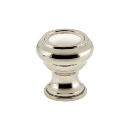 A large image of the Omnia 9045/38 Polished Nickel
