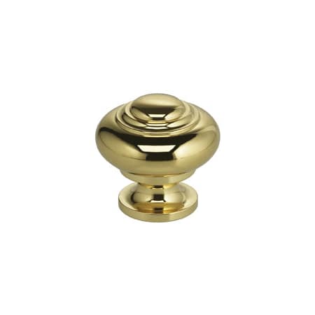 A large image of the Omnia 9102/40 Polished Brass