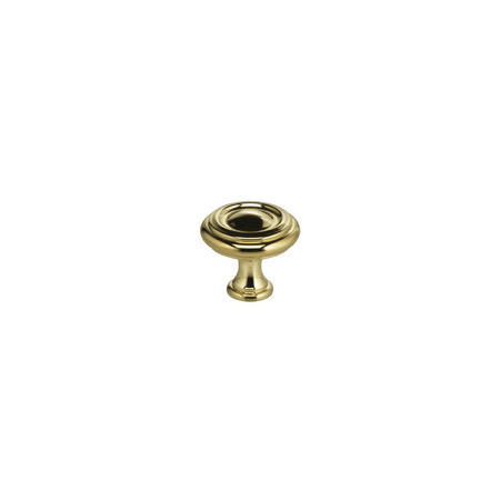 A large image of the Omnia 9141/40 Polished Brass