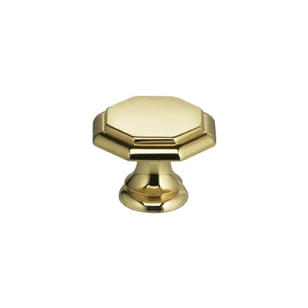 A large image of the Omnia 9146/30 Polished Brass