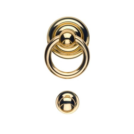 A large image of the Omnia 76/100 Polished Brass