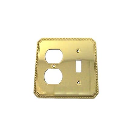 A large image of the Omnia 8004/C Polished Brass