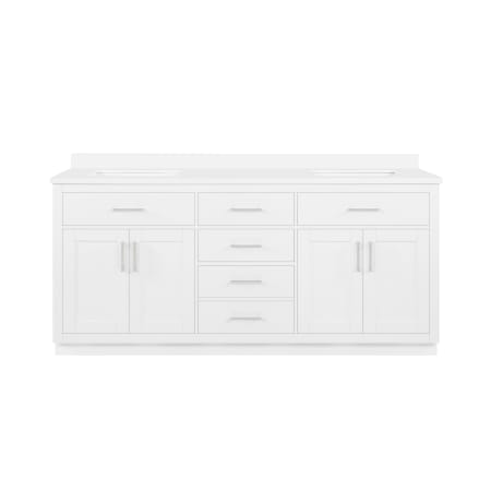 A large image of the Ove Decors 15VVA-BAIL72 White / Engineered Quartz