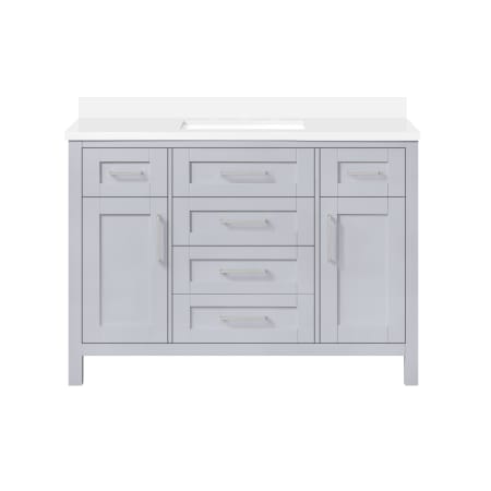 A large image of the Ove Decors 15VVA-TAH348 Dove Grey / Engineered Quartz