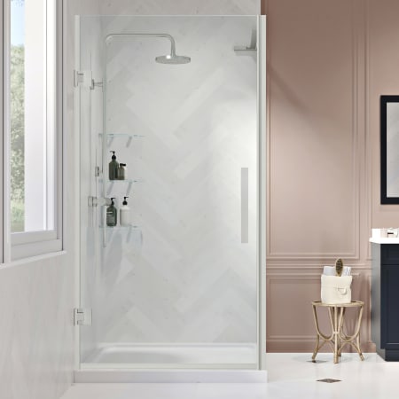 A large image of the Ove Decors TP0201E1 Satin Nickel