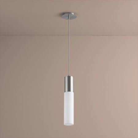 A large image of the Oxygen Lighting 3-653 Satin Nickel