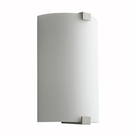 A large image of the Oxygen Lighting 3-563 Satin Nickel / Opal Glass