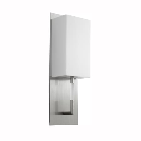 A large image of the Oxygen Lighting 3-564 Satin Nickel / Matte White