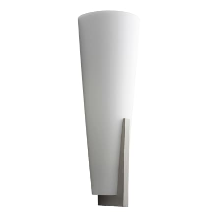 A large image of the Oxygen Lighting 3-589 Satin Nickel / Opal Glass