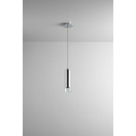 A large image of the Oxygen Lighting 3-609 Polished Chrome / Mirror Shade