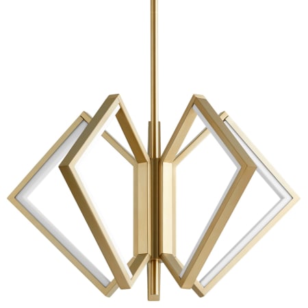 A large image of the Oxygen Lighting 3-6142 Aged Brass