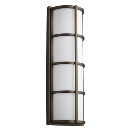 A large image of the Oxygen Lighting 3-713 Oiled Bronze / White