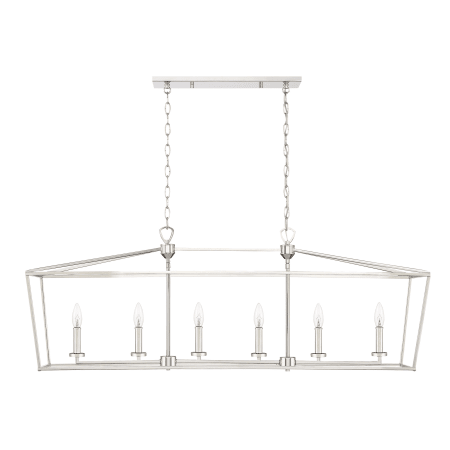 Park Harbor Phpl6488pn Polished Nickel Hillpoint 6 Light 48 Wide Chandelier Lightingdirect Com - Park Harbor Hillpoint Pendant