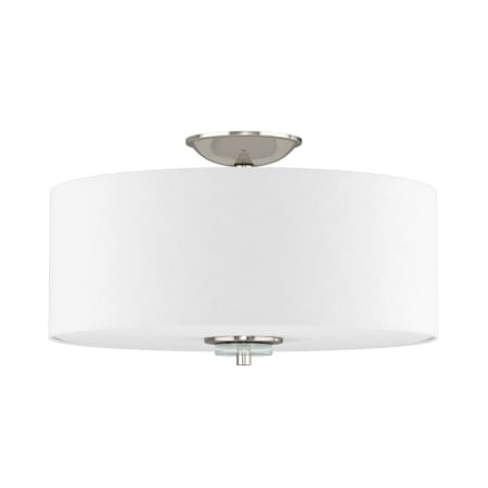 A large image of the Park Harbor PHSFL4003 Polished Nickel