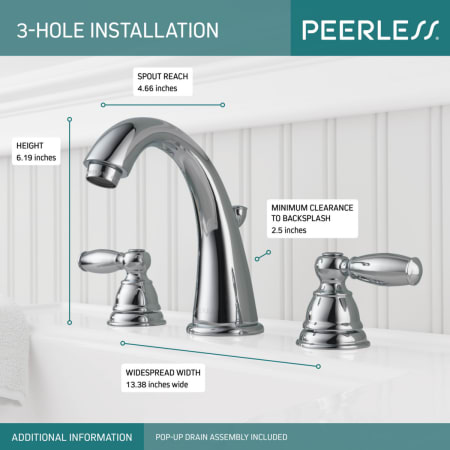 Peerless P299196lf Ob Oil Rubbed Bronze Bathroom Faucet