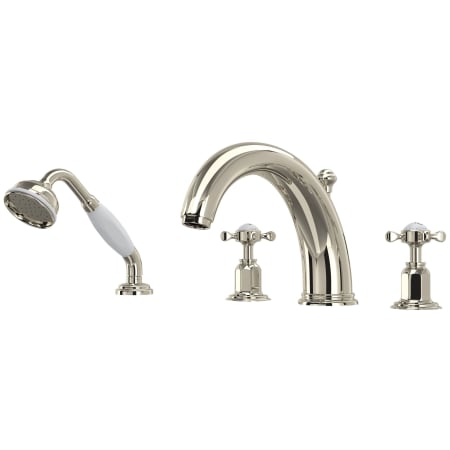 A large image of the Perrin and Rowe U.3249X Polished Nickel