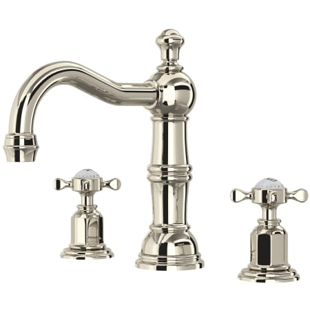 A large image of the Perrin and Rowe U.3721X-2 Polished Nickel