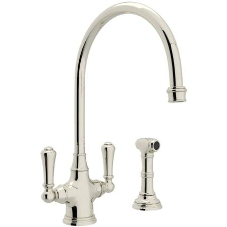 A large image of the Perrin and Rowe U.4710-2 Polished Nickel