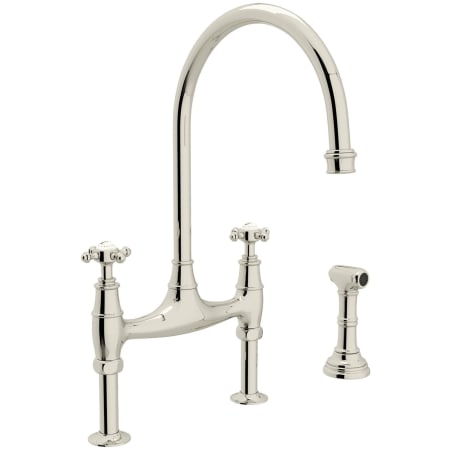 A large image of the Perrin and Rowe U.4718X-2 Polished Nickel