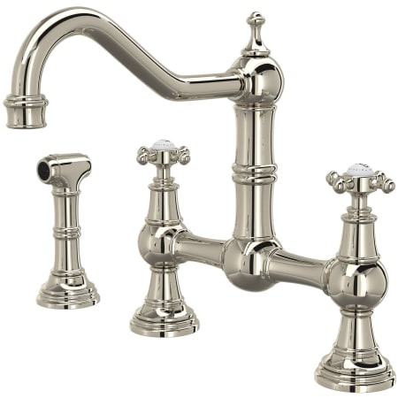 A large image of the Perrin and Rowe U.4755X-2 Polished Nickel