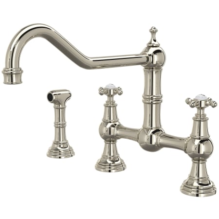 A large image of the Perrin and Rowe U.4763X-2 Polished Nickel