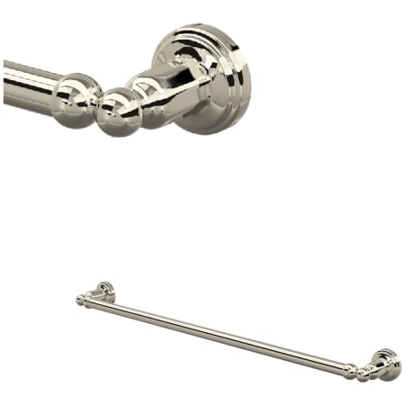 A large image of the Perrin and Rowe U.6941 Polished Nickel