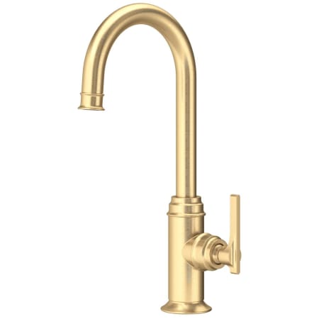 A large image of the Perrin and Rowe U.SB60D1LM Satin English Gold