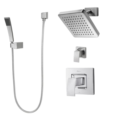 Pfister B89 7dfk Brushed Nickel Kenzo Shower System With