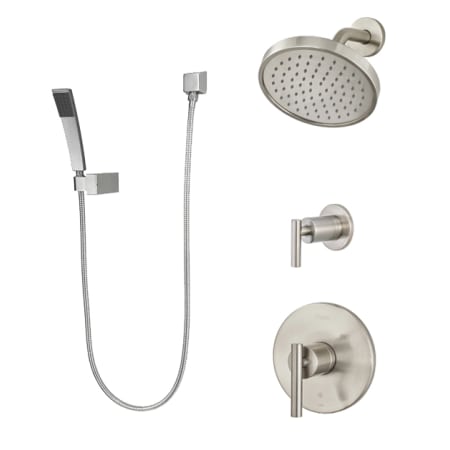 Pfister B89-7NCK Brushed Nickel Contempra Shower System with