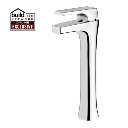 Pfister Lg40 Mf0c Polished Chrome Kelen Single Hole Vessel