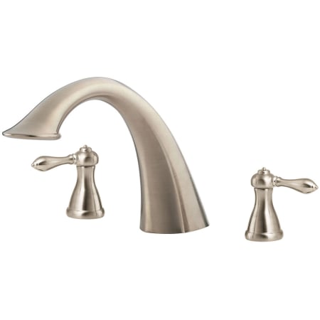 A large image of the Pfister RT6-5EX/HHL-M0B Brushed Nickel / Brushed Nickel