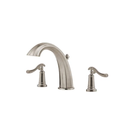 A large image of the Pfister RT6-5RP/HHL-YPL Brushed Nickel / Brushed Nickel